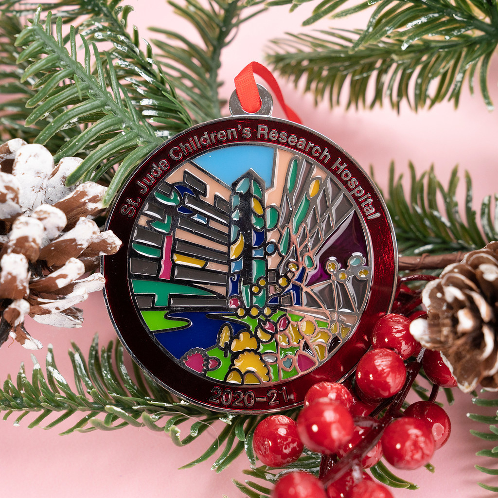 3" W x 3" H Die Struck Ornament Product Image
