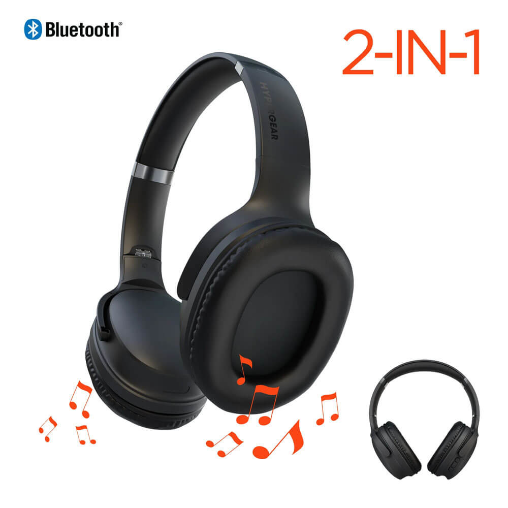 HyperGear Flip 2-in-1 Wireless Headphones + Speaker Product Image