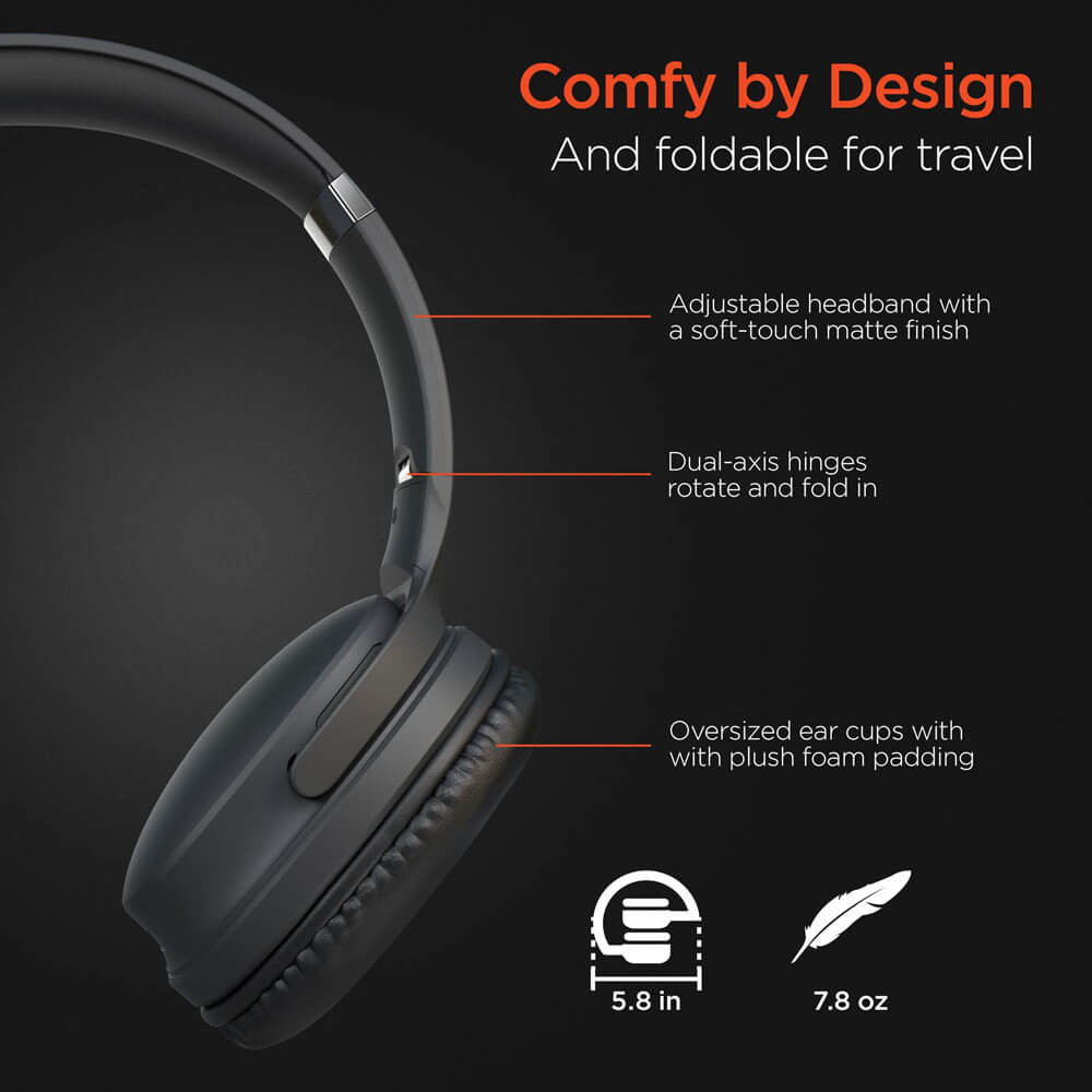 HyperGear Flip 2-in-1 Wireless Headphones + Speaker Product Image