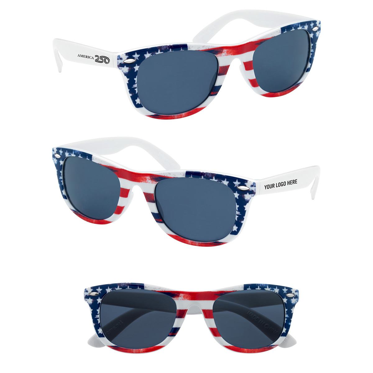 America250™ Patriotic Malibu Sunglasses Product Image