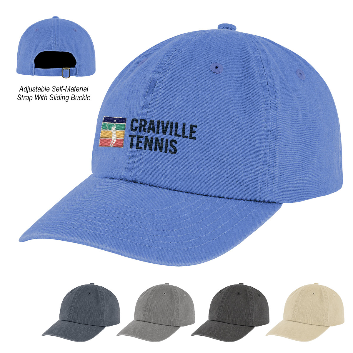 Varsity Washed Cotton Cap Product Image