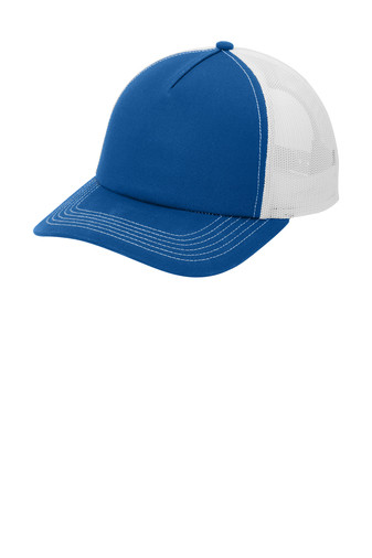 Port Authority Low-Profile Snapback 5-Panel Trucker Cap Product Image