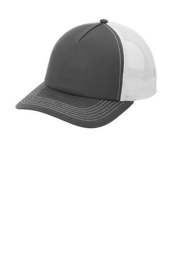 Port Authority Low-Profile Snapback 5-Panel Trucker Cap Product Image