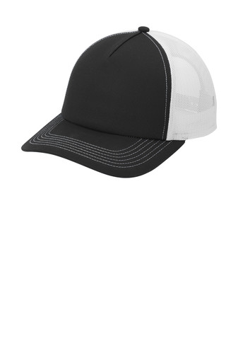 Port Authority Low-Profile Snapback 5-Panel Trucker Cap Product Image