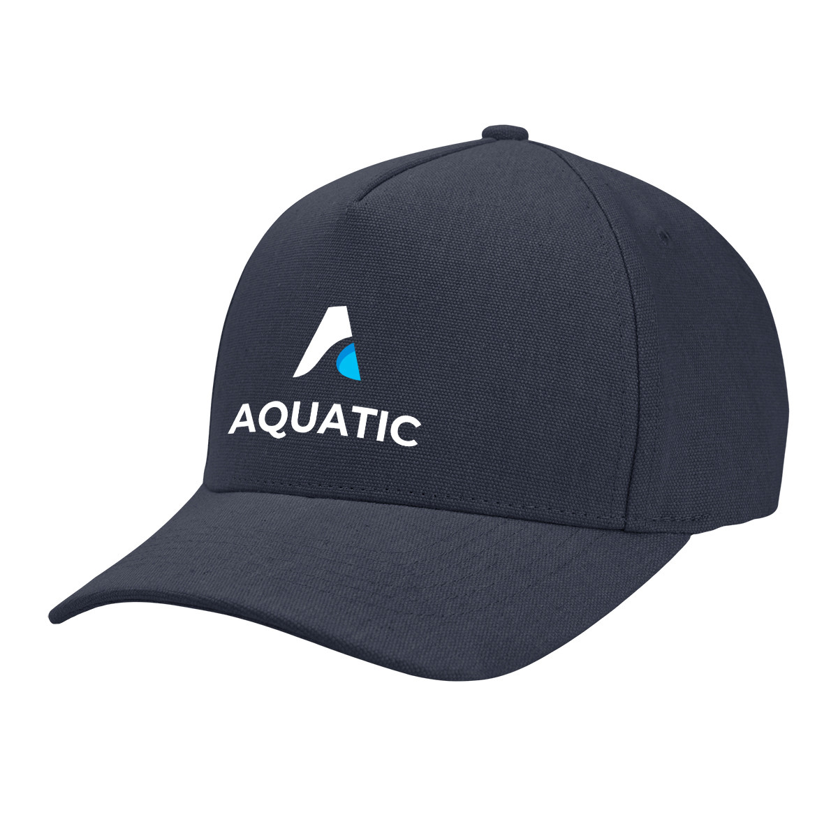 Aware™ Recycled Cotton Cap with Leatherette Backstrap Product Image