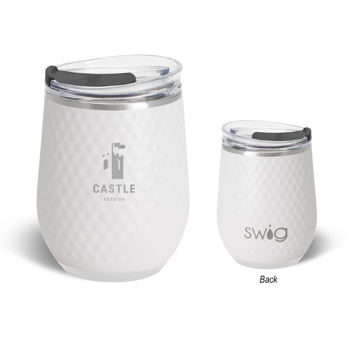 Swig Life™ Golf Ball Stainless Steel Stemless Wine Tumbler - 12 oz. Product Image
