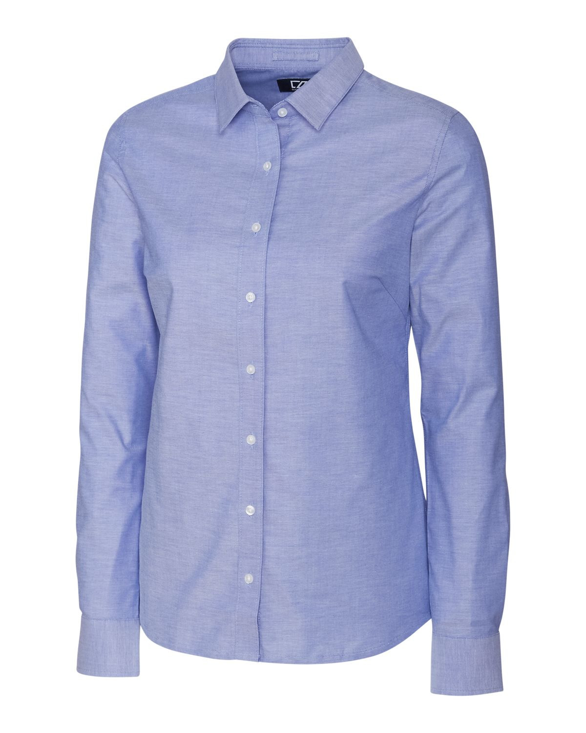 Cutter & Buck® Women's Stretch Oxford Long Sleeve Dress Shirt Product Image