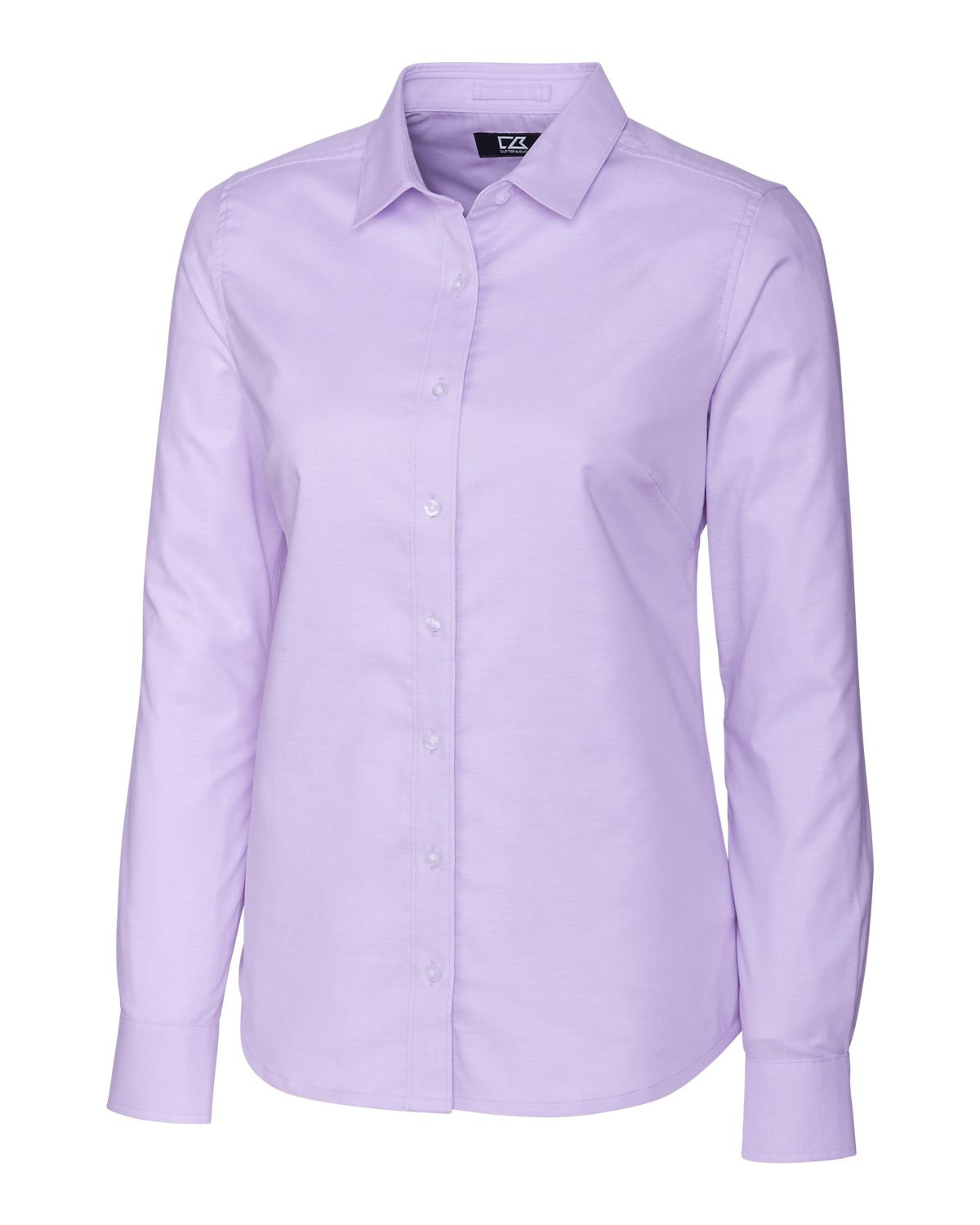 Cutter & Buck® Women's Stretch Oxford Long Sleeve Dress Shirt Product Image