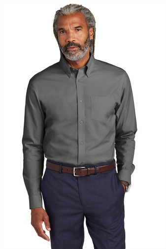 Brooks Brothers® Tall Wrinkle-Free Stretch Pinpoint Shirt Product Image