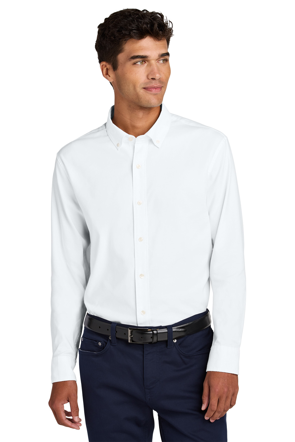 Mercer+Mettle® Long Sleeve Modern Oxford Shirt Product Image