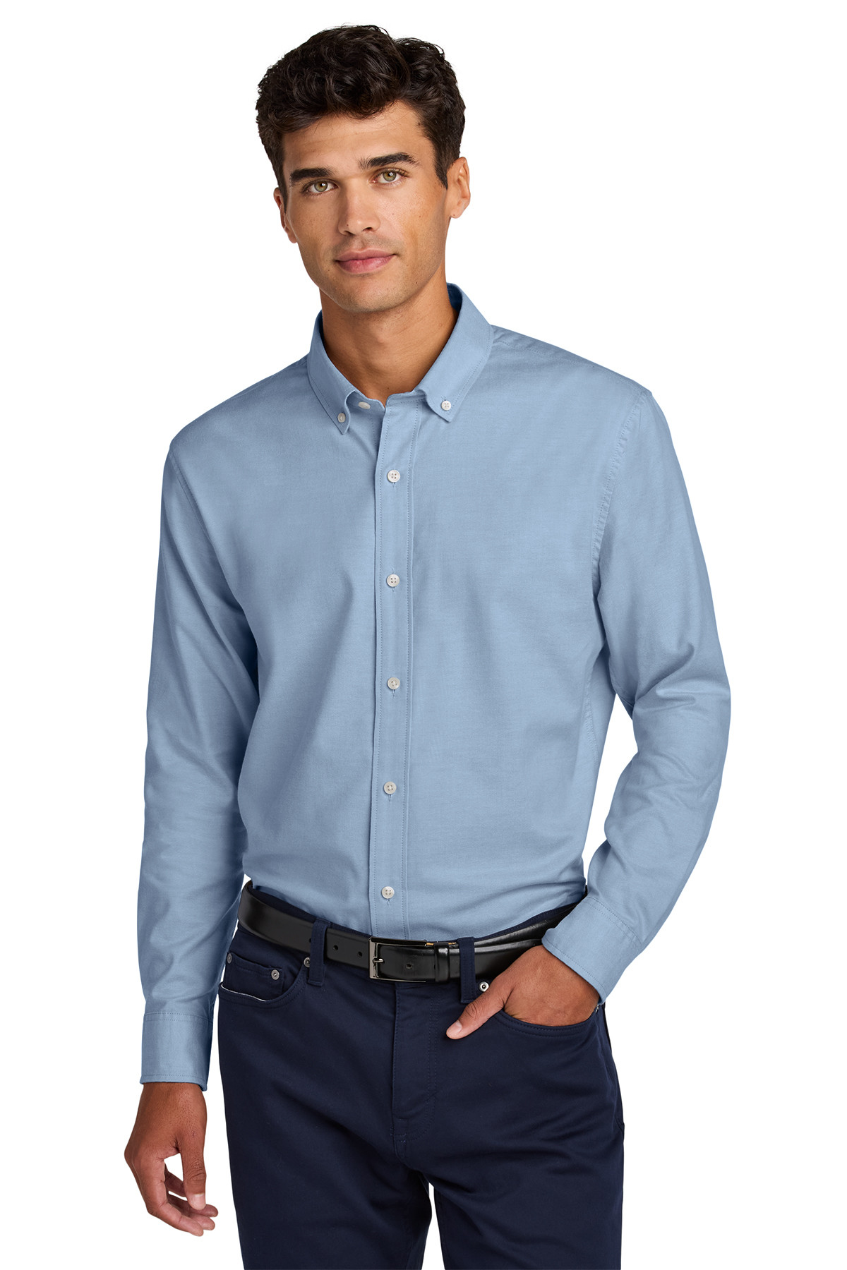 Mercer+Mettle® Long Sleeve Modern Oxford Shirt Product Image