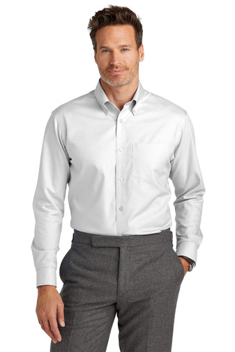 Brooks Brothers® Tall Wrinkle-Free Stretch Nailhead Shirt Product Image