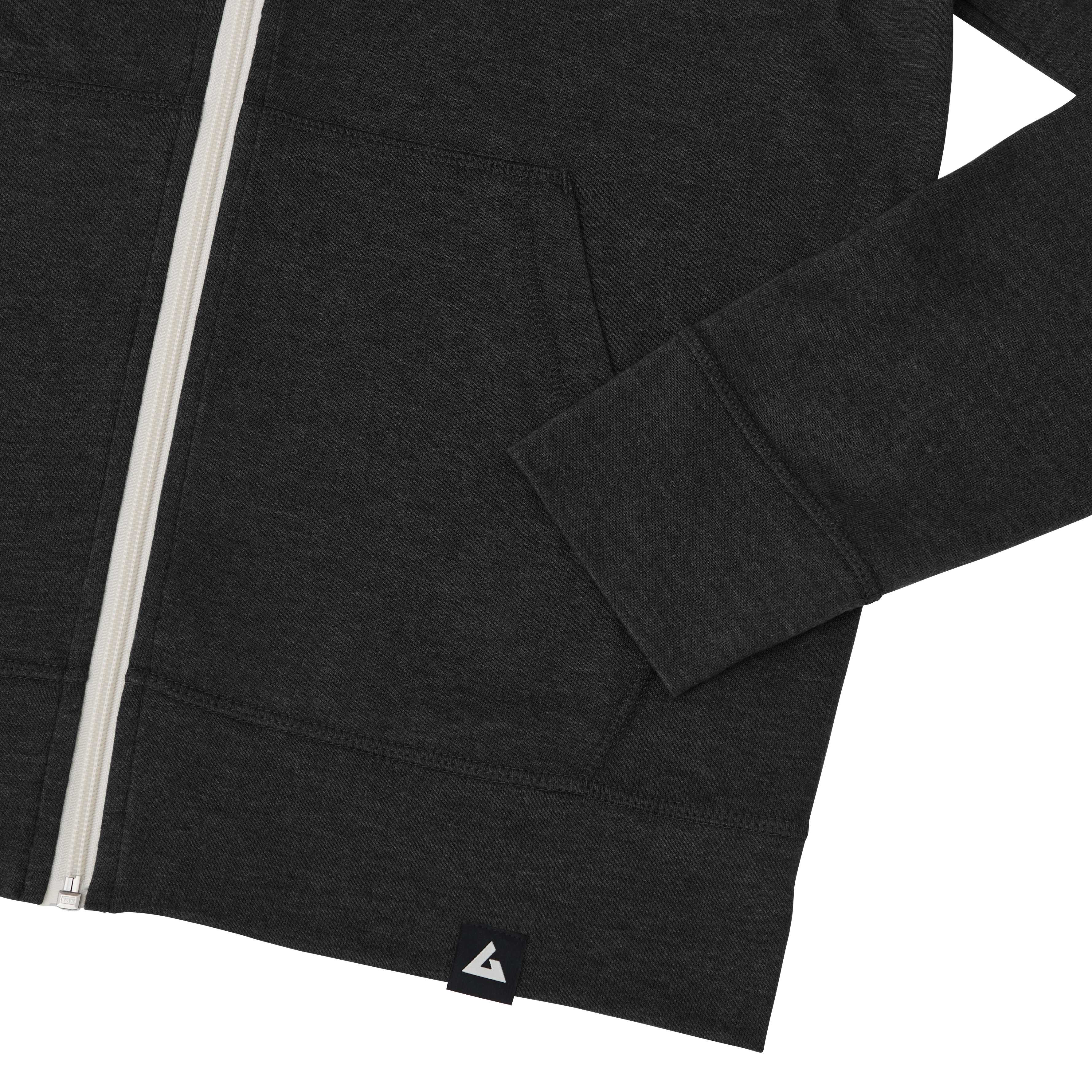 American Giant Women's Lightweight Full Zip Hoodie Product Image