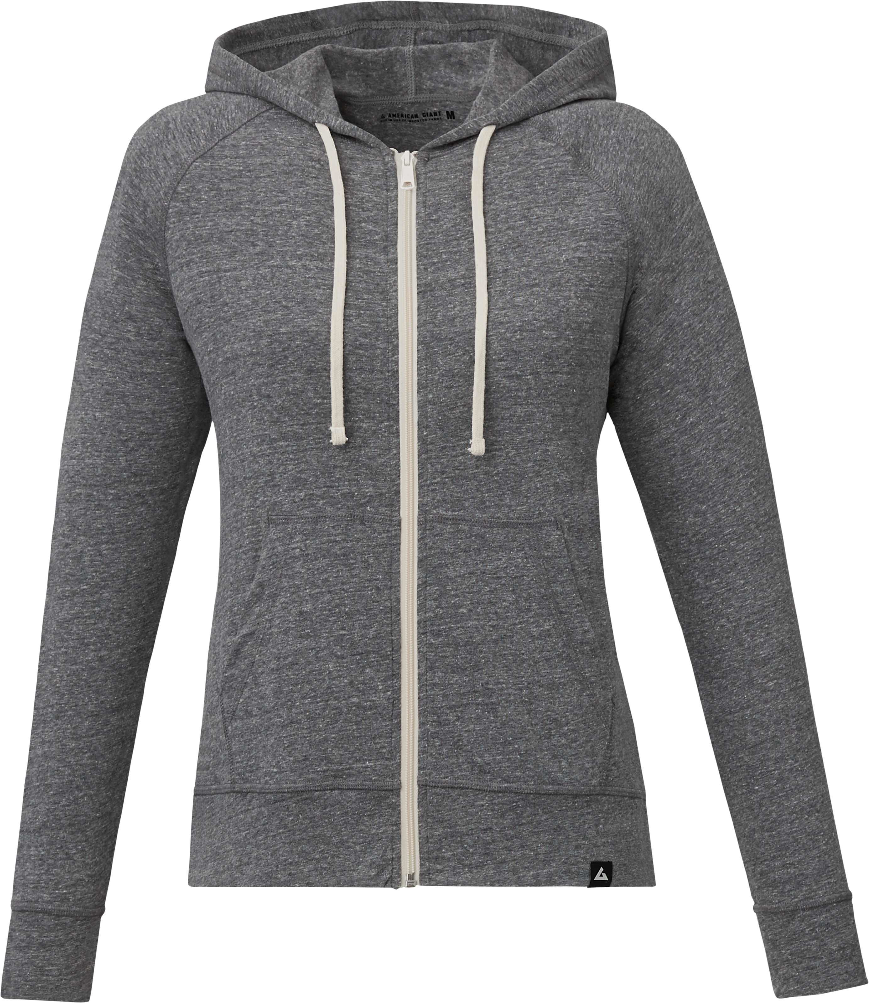 American Giant Women's Lightweight Full Zip Hoodie Product Image
