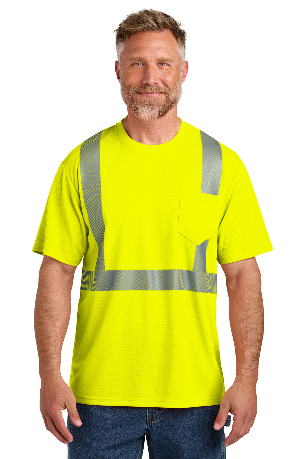 CornerStone ANSI 107 Class 2 Segmented Tape Tee Product Image