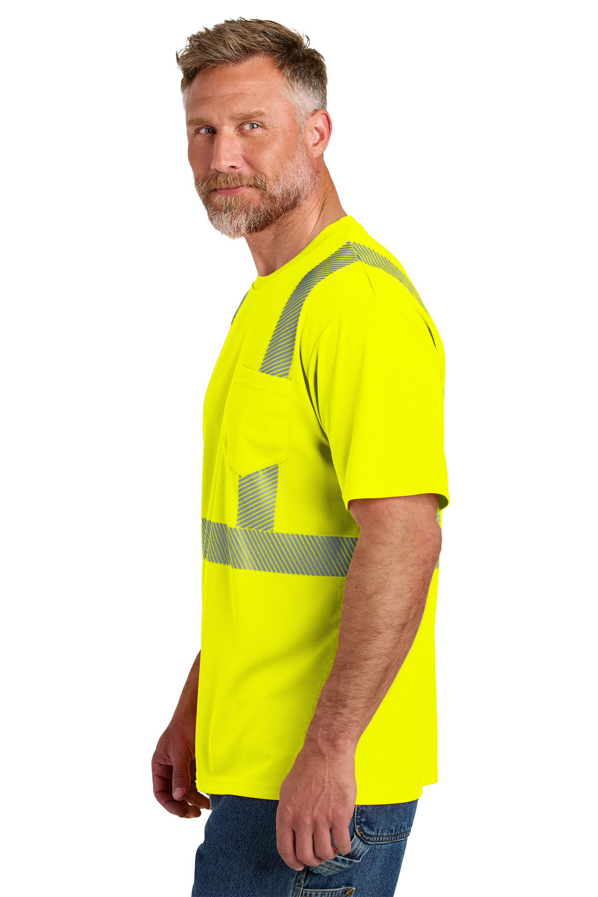 CornerStone ANSI 107 Class 2 Segmented Tape Tee Product Image