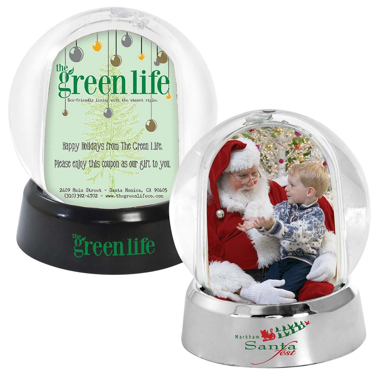 Mini Photo Snow Globe Product Image