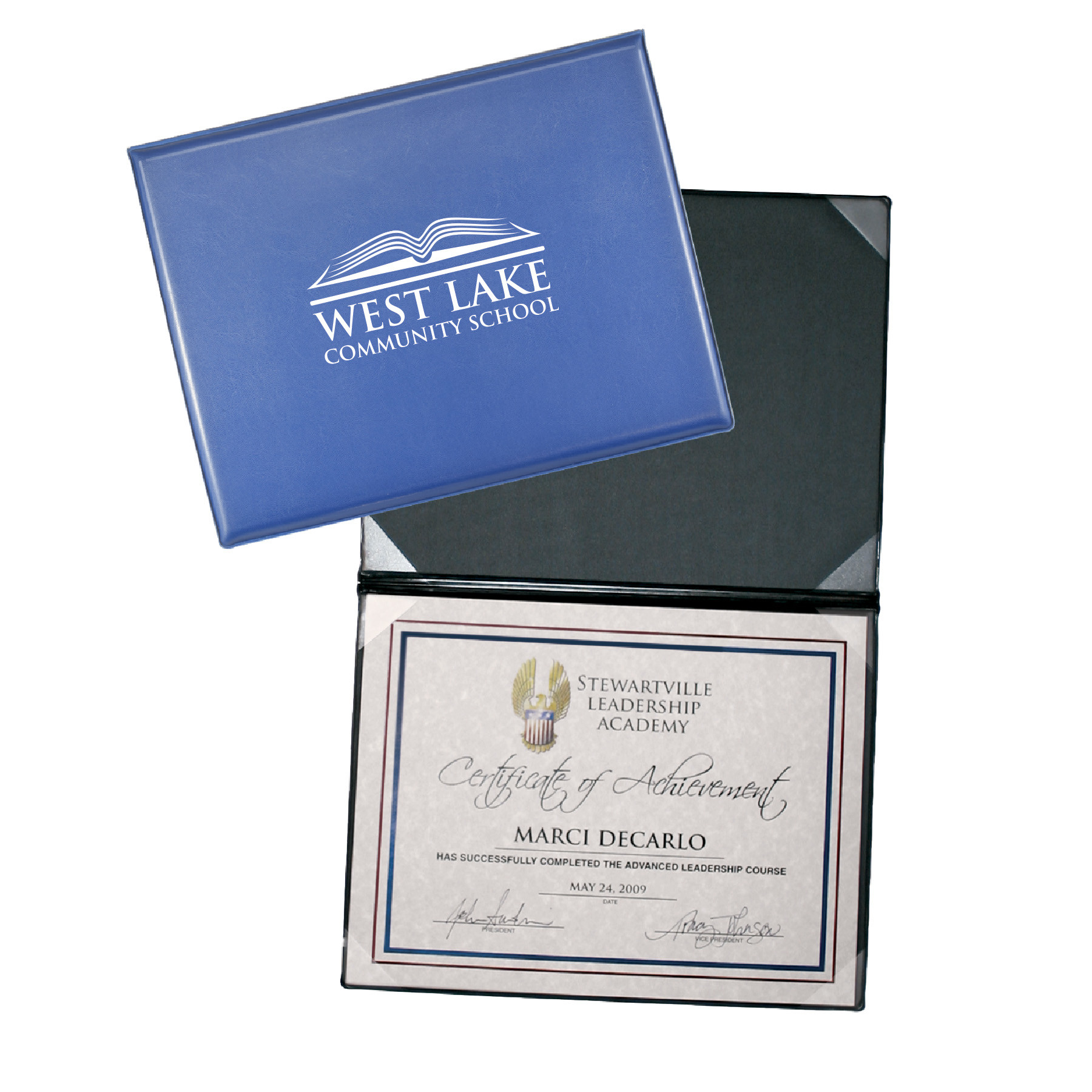 8 Corner Deluxe Certificate/Diploma Holder Product Image