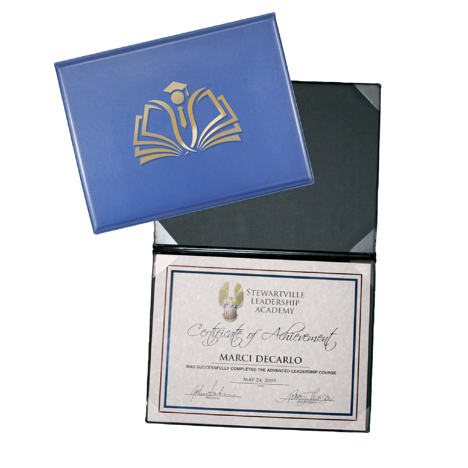 8 Corner Deluxe Certificate/Diploma Holder Product Image