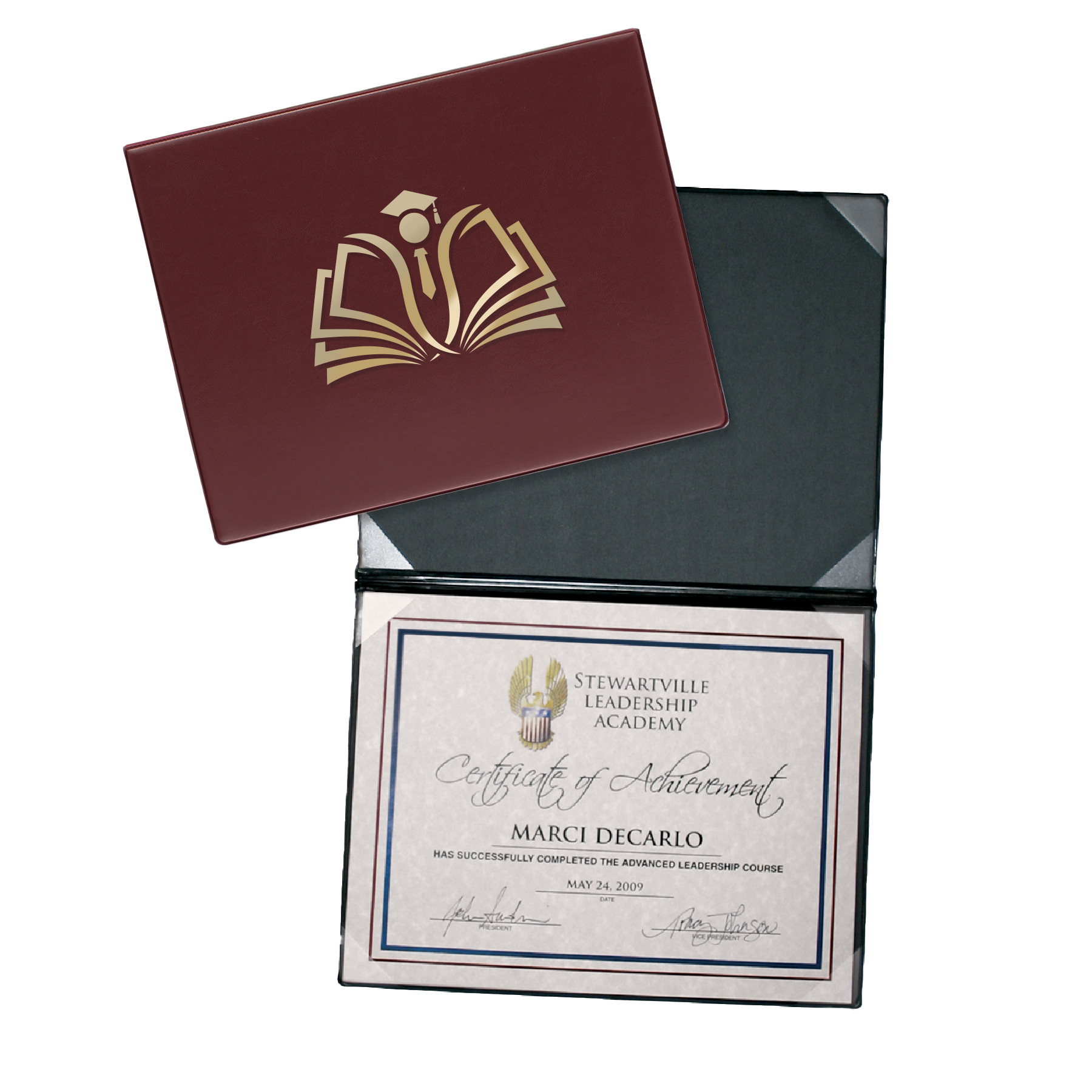 8 Corner Deluxe Certificate/Diploma Holder Product Image
