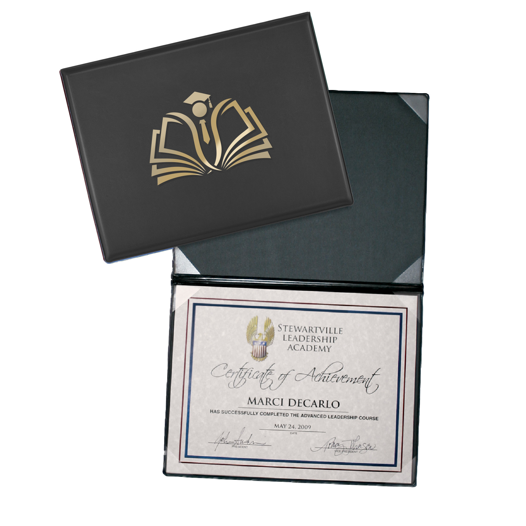 8 Corner Deluxe Certificate/Diploma Holder Product Image