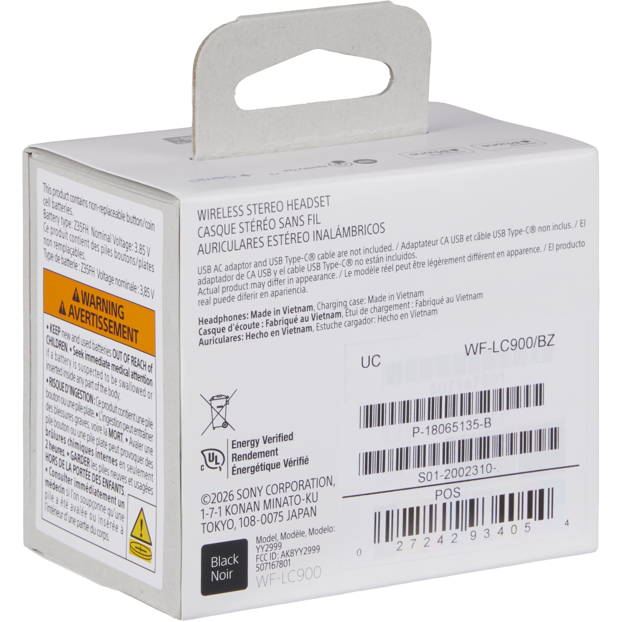Sony LinkBuds Clip Truly Wireless Open Ear Earbuds Product Image