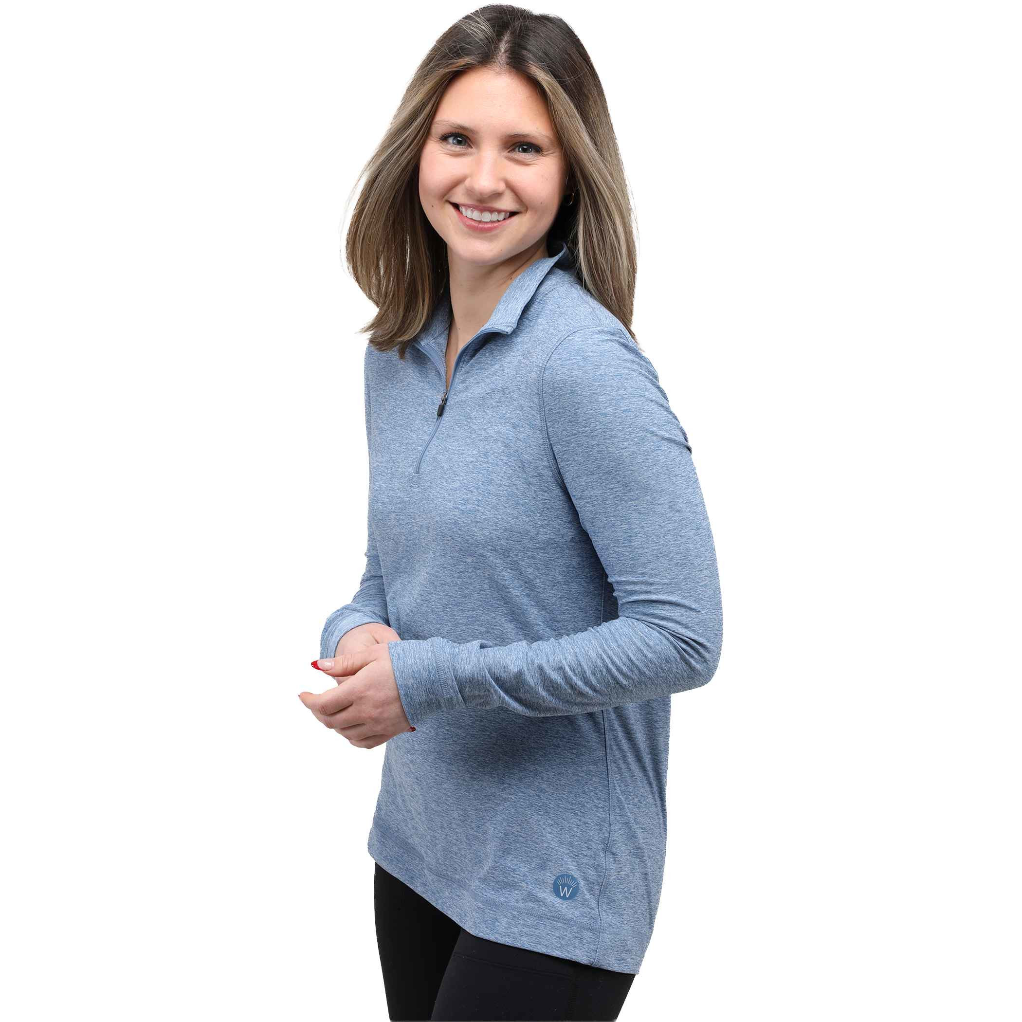 Women's Wellable™ Knit Quarter Zip Product Image