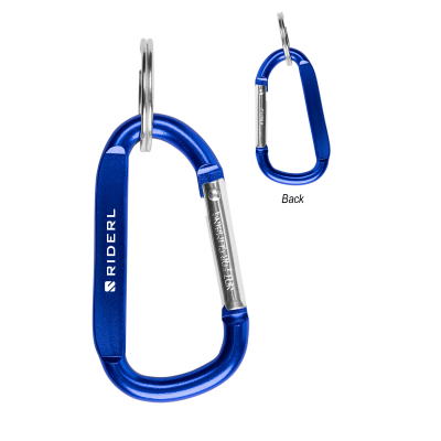 6mm Carabiner with Split Ring Product Image