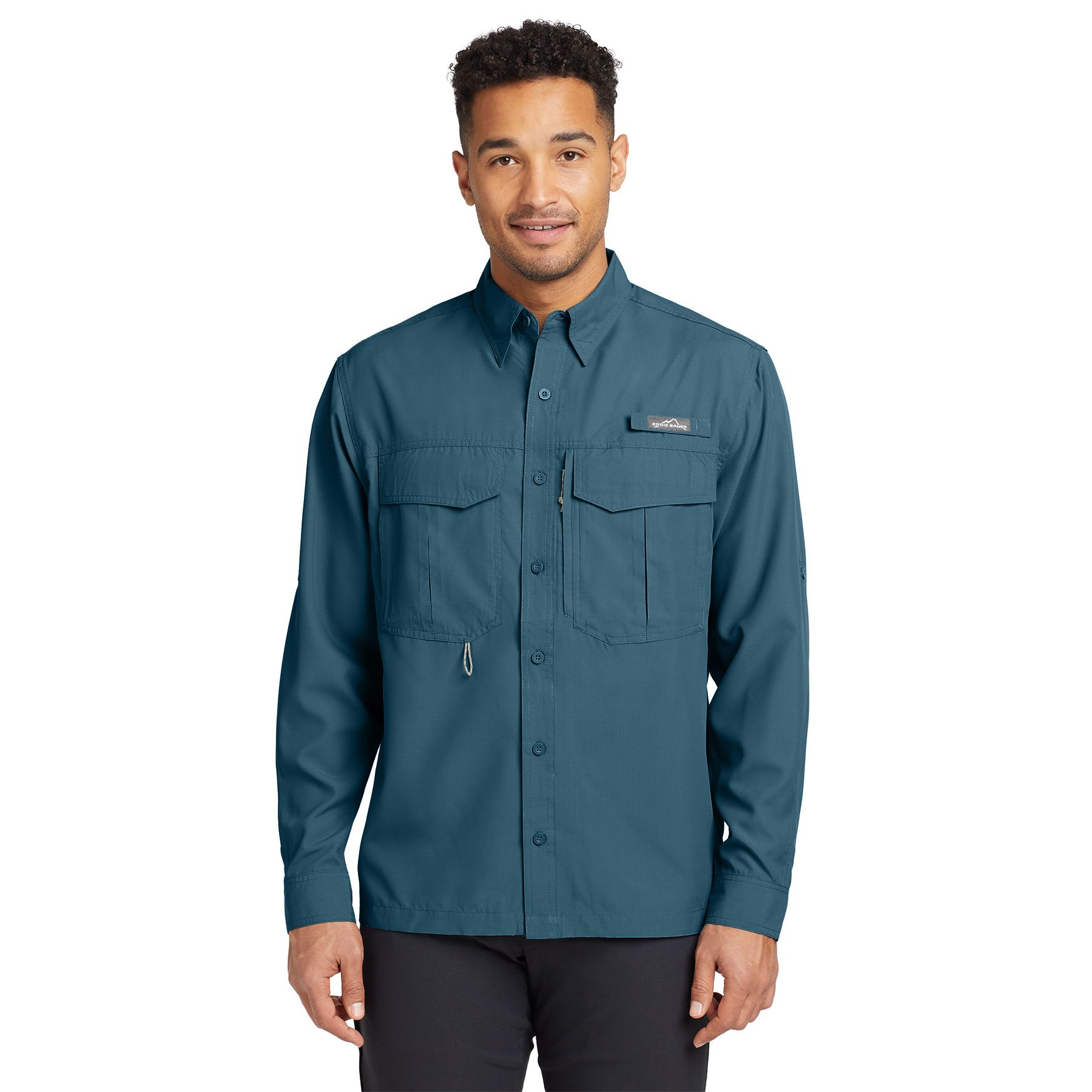 Eddie Bauer® Long Sleeve Performance Fishing Shirt Product Image