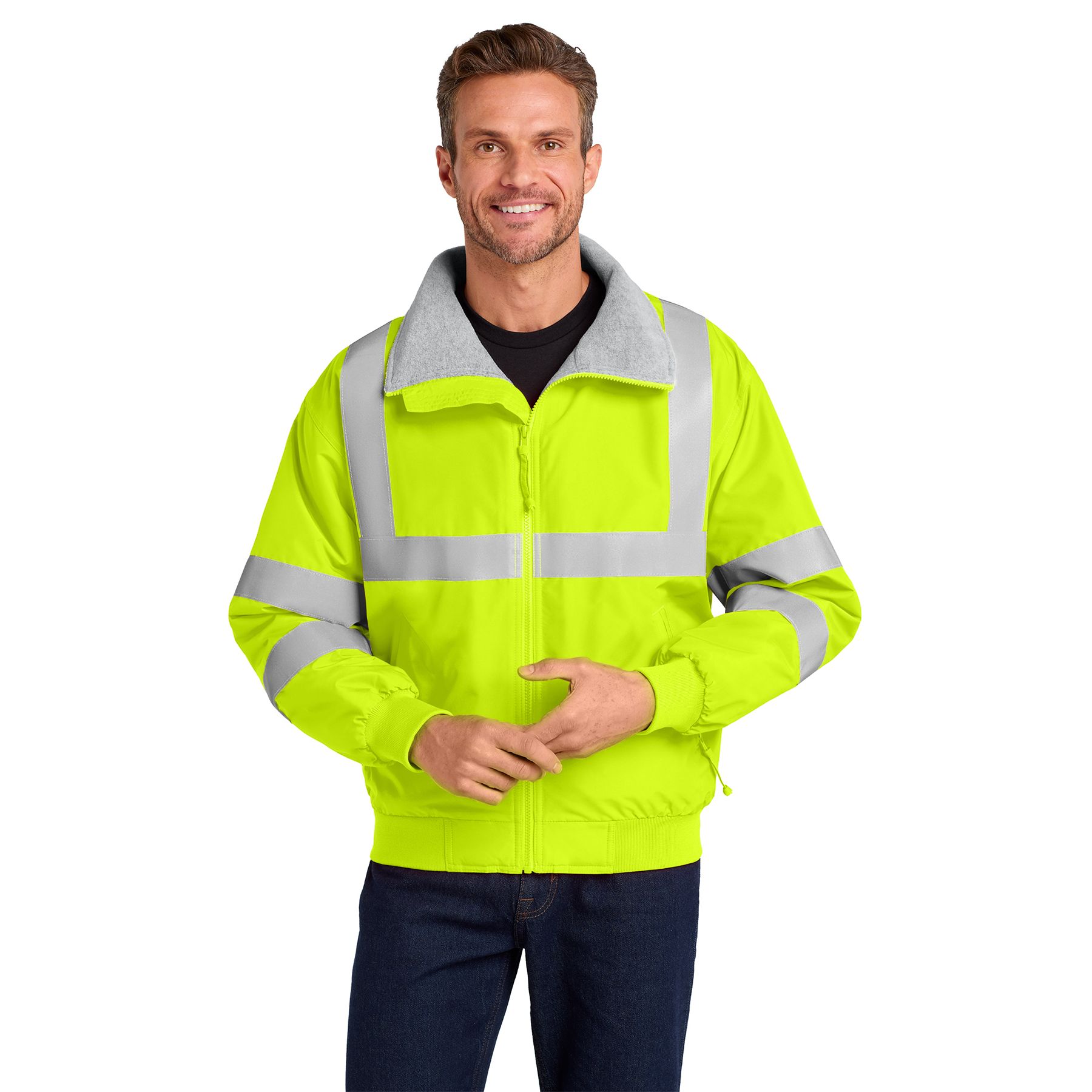 Port Authority Enhanced Visibility Challenger Jacket w/ Reflective Taping Product Image