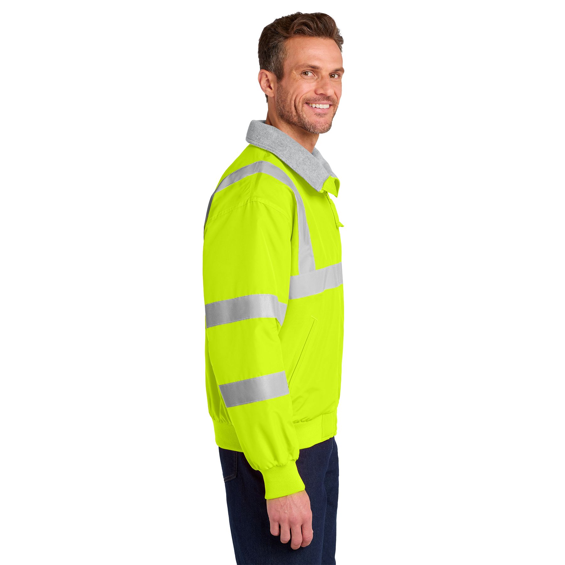 Port Authority Enhanced Visibility Challenger Jacket w/ Reflective Taping Product Image