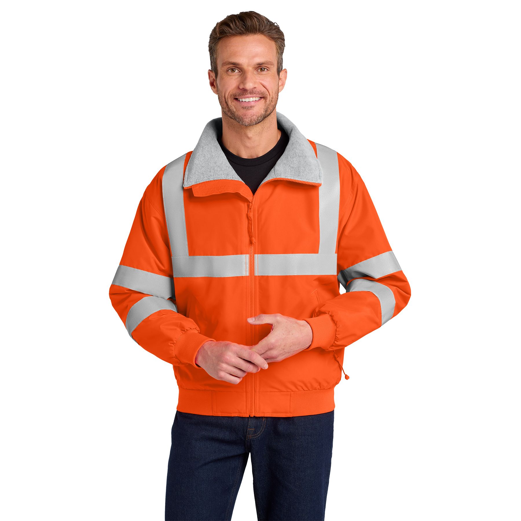 Port Authority Enhanced Visibility Challenger Jacket w/ Reflective Taping Product Image