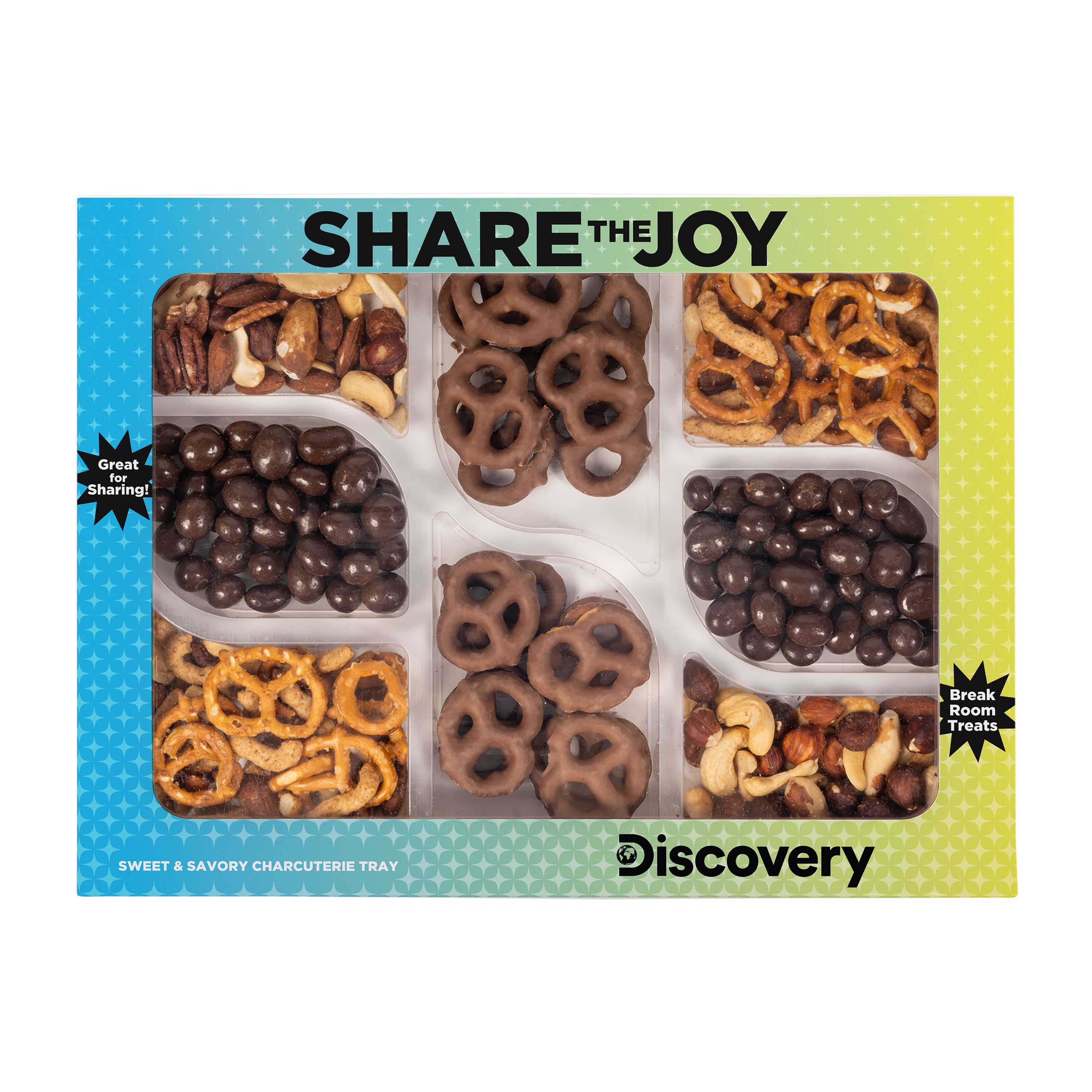 Sweet and Savory Charcuterie Tray in Custom Box Product Image