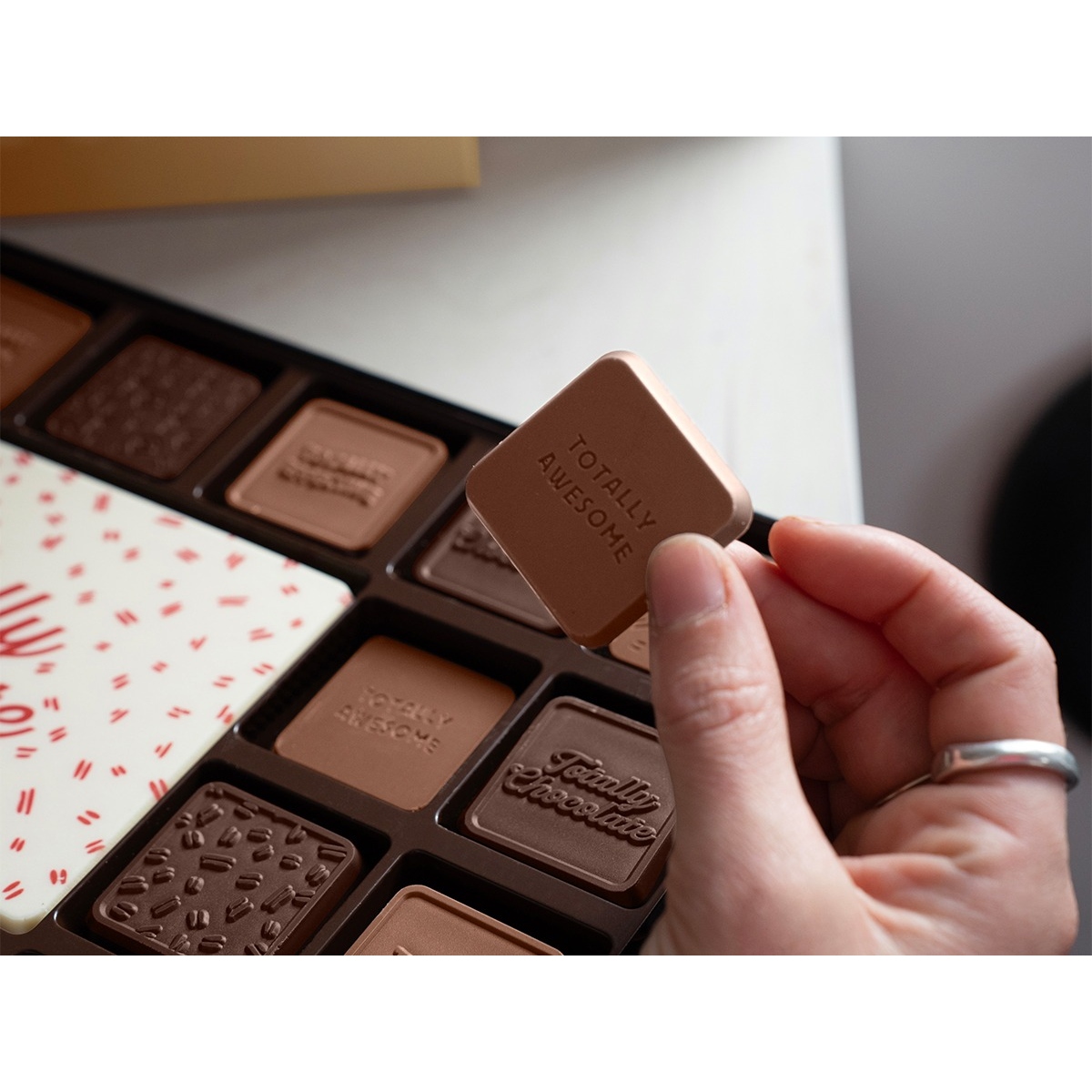 Luxe 45-Piece Ensemble Chocolate Box Product Image