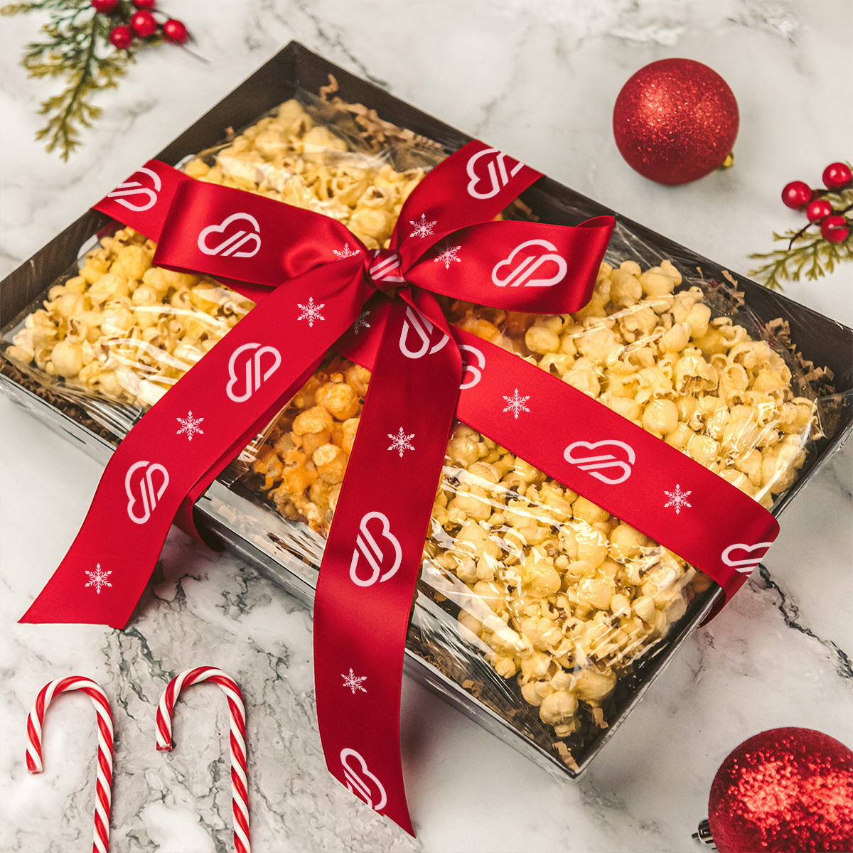 The Wall Street With Popcorn, Pretzels, and Cookies Box Product Image