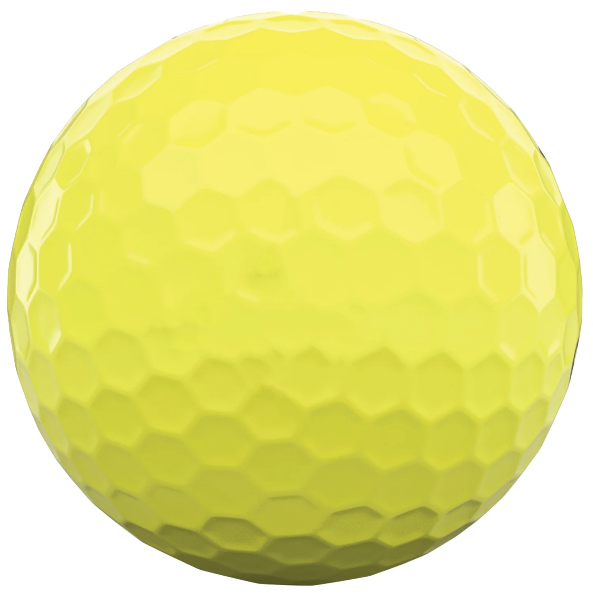 High-optic yellow Titleist AVX golf ball with premium soft-feel construction designed for distance and enhanced visibility.