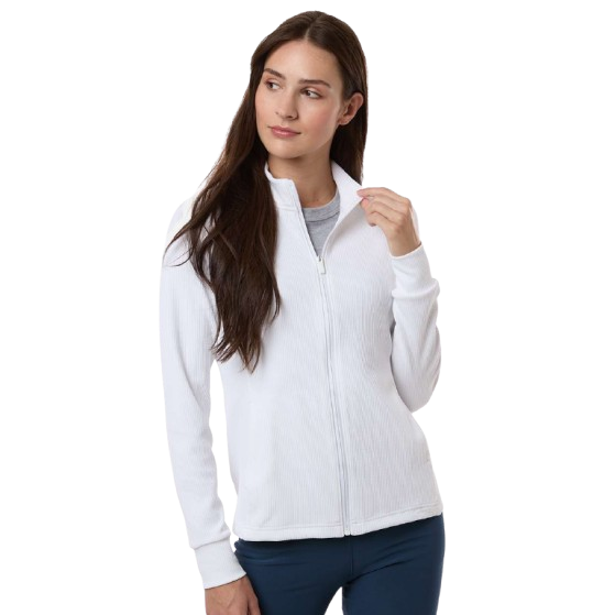 adidas Women's Performance Textured Full-Zip Jacket Product Image