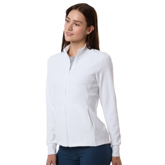 adidas Women's Performance Textured Full-Zip Jacket Product Image