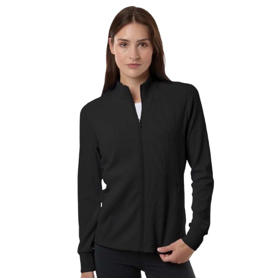 adidas Women's Performance Textured Full-Zip Jacket Product Image