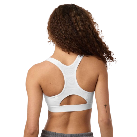 White athletic quarter-zip pullover with lightweight moisture-wicking fabric, a stand collar, and long sleeves designed for training or everyday wear.