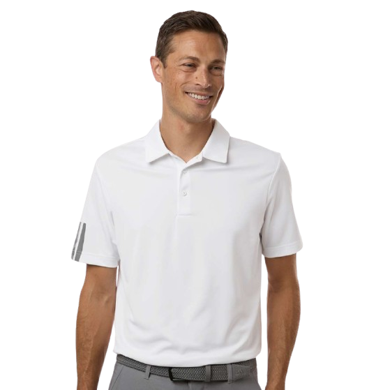 adidas Men's Performance 3-Stripes Climacool Polo Product Image
