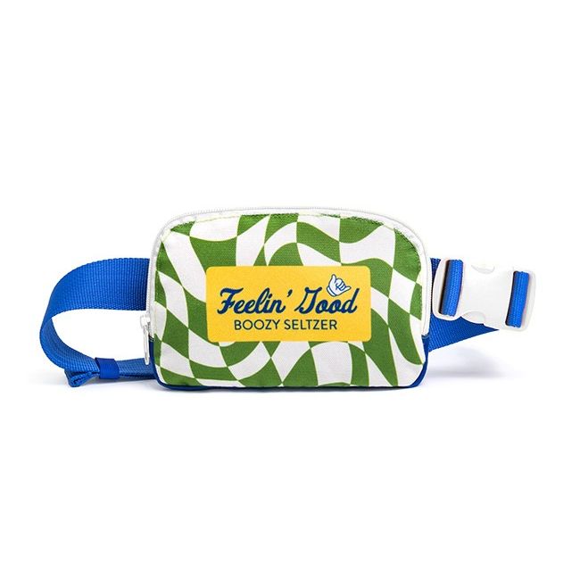 Custom Recycled Canvas Crossbody Bag with adjustable shoulder strap, zippered main compartment, and front pocket, made from durable recycled canvas for everyday travel and hands-free carrying.