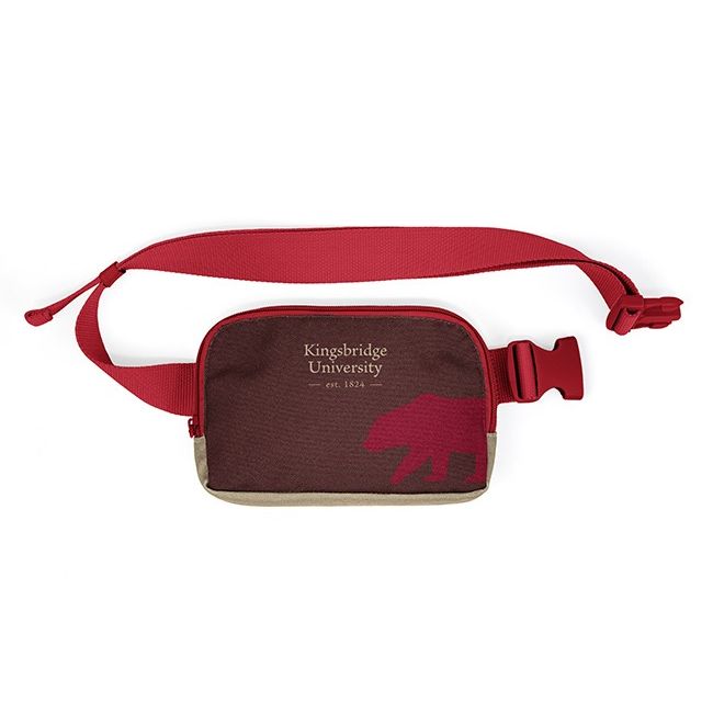 Custom Recycled Canvas Crossbody Bag Product Image