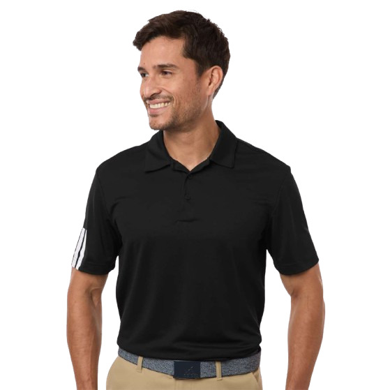 adidas Men's Performance 3-Stripes Climacool Polo Product Image