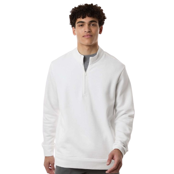 adidas Men's Elevated Fleece Quarter-Zip Pullover Product Image