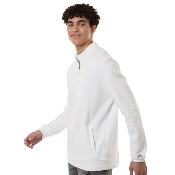 adidas Men's Elevated Fleece Quarter-Zip Pullover Product Image