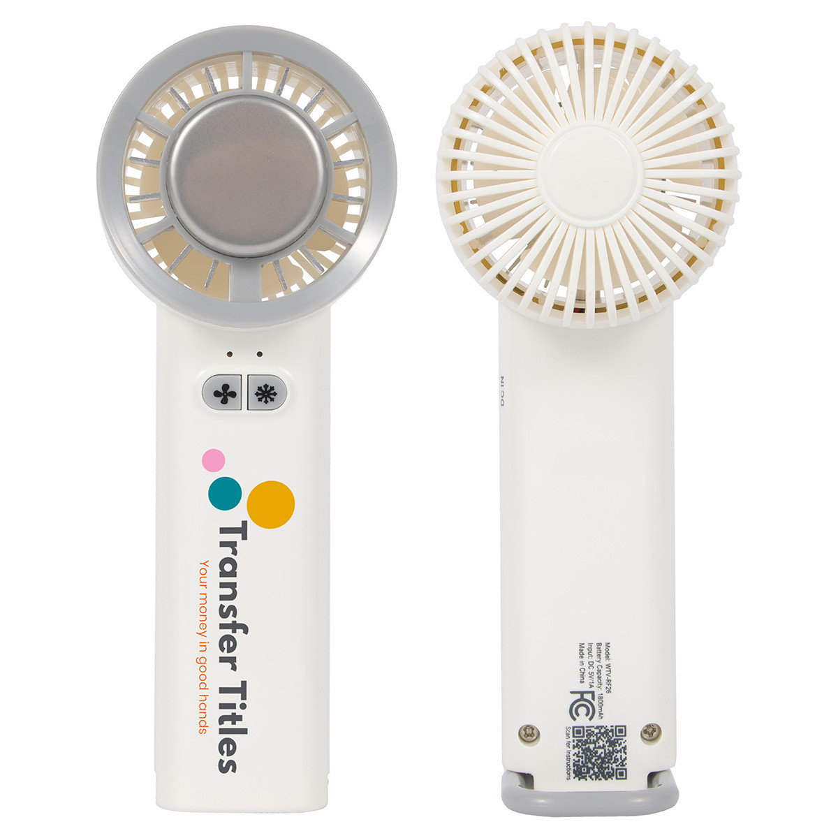 Frosty Handheld Fan with Ice Cooling Plate Product Image