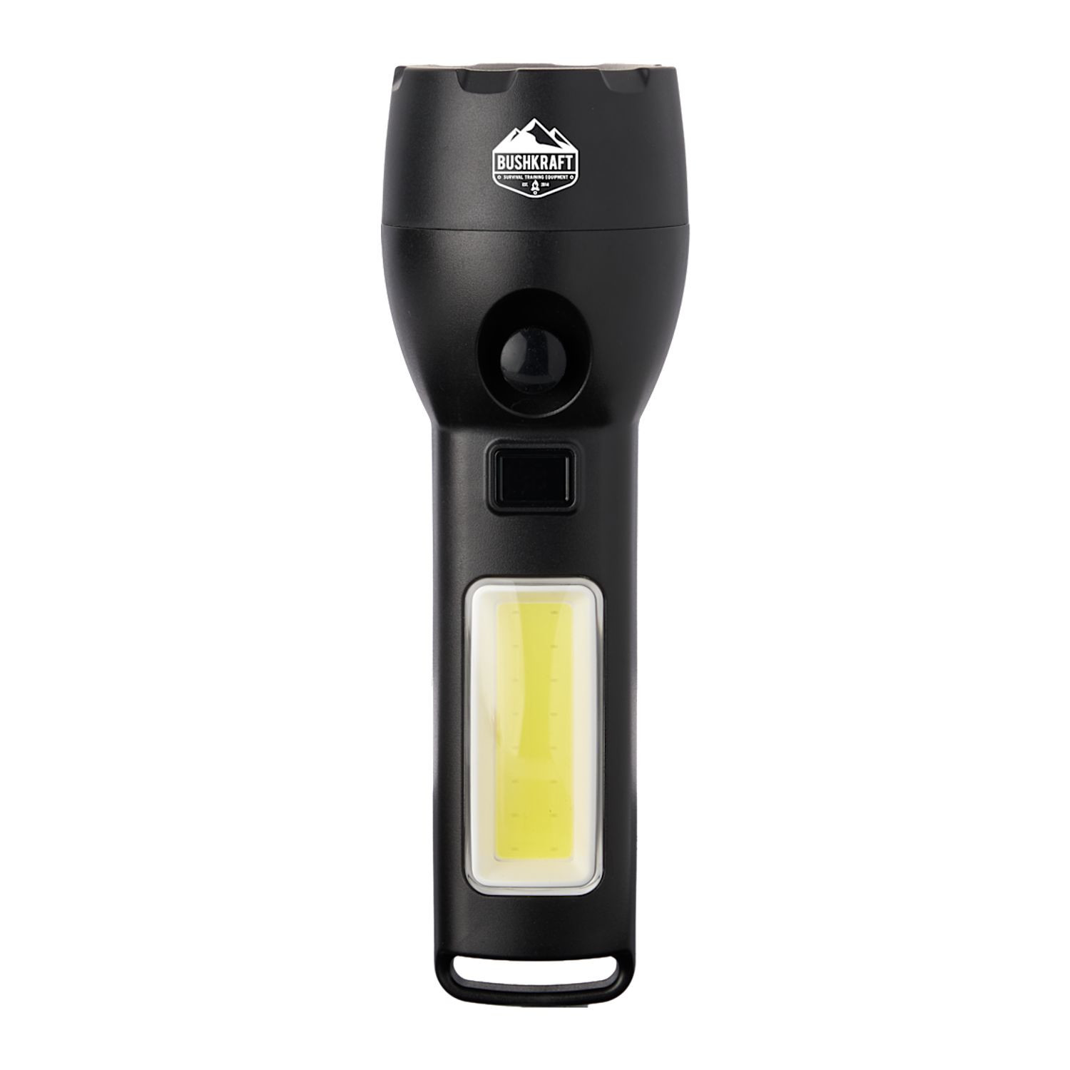 Solar Powered Rechargeable 130 Lumen COB Flashlight Product Image