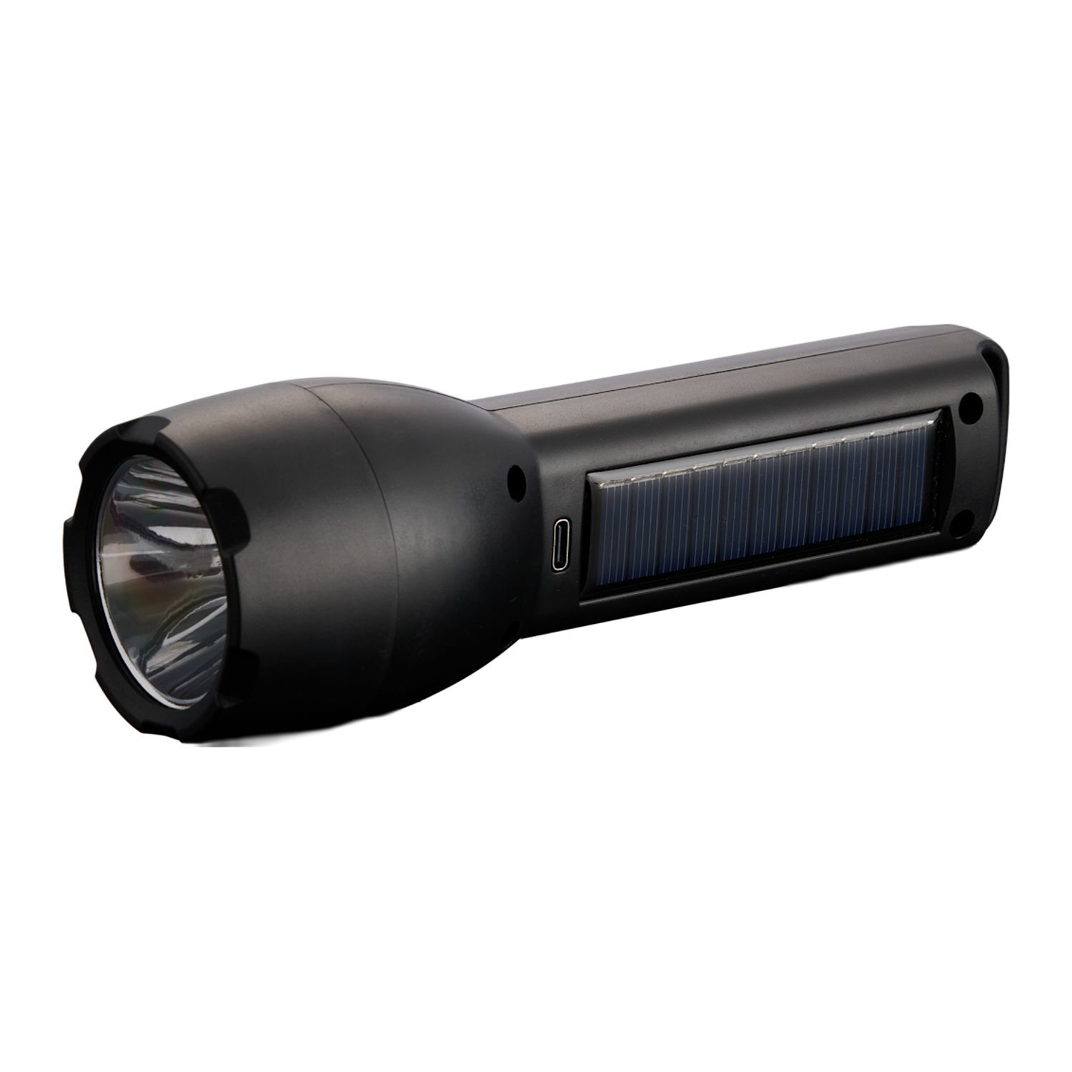 Solar Powered Rechargeable 130 Lumen COB Flashlight Product Image