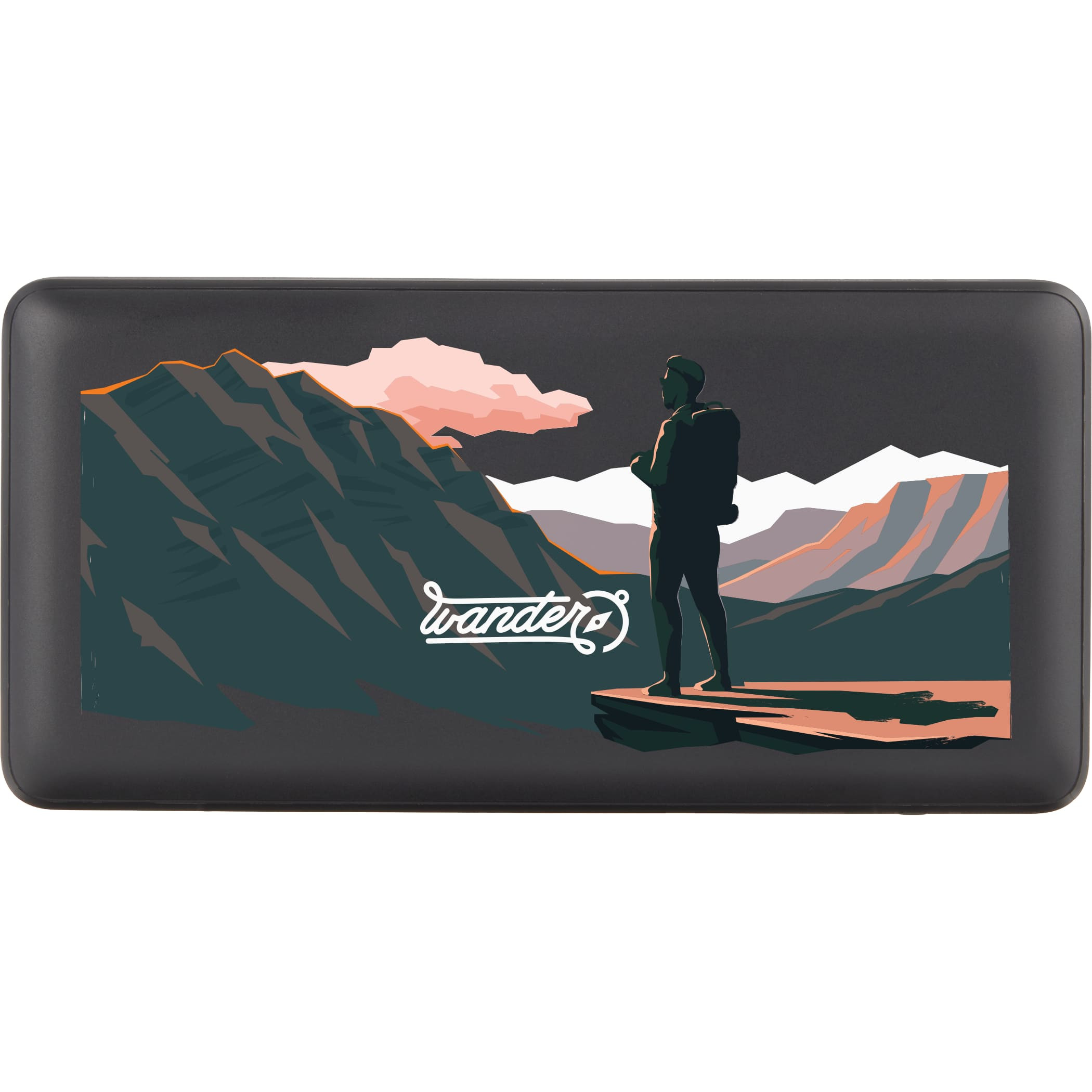 mophie Power Boost Pro XL 20000mAh portable power bank in black with a compact rectangular design, featuring USB-A and USB-C ports and an LED power indicator, designed for charging multiple mobile devices such as smartphones and tablets.